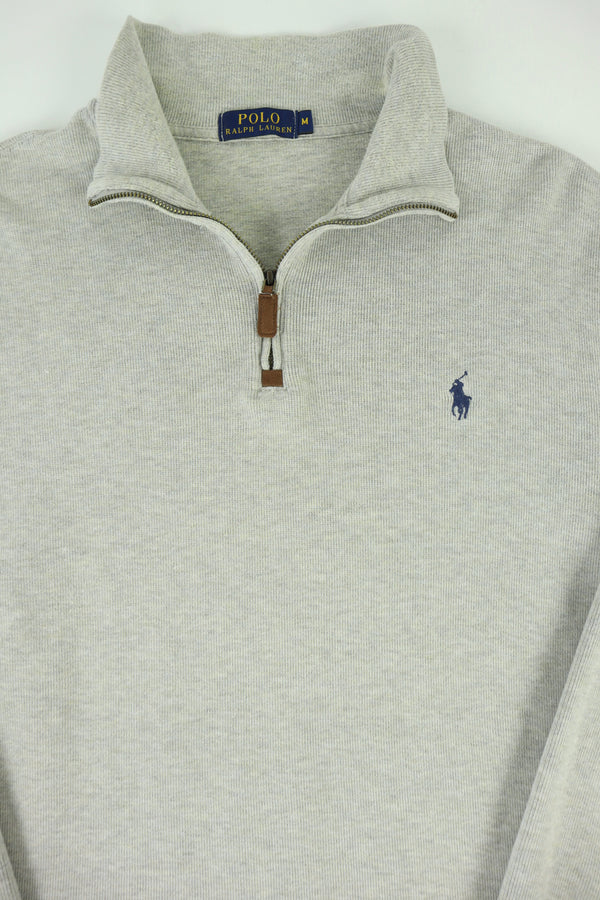 Ralph Lauren trui met kwart rits - M