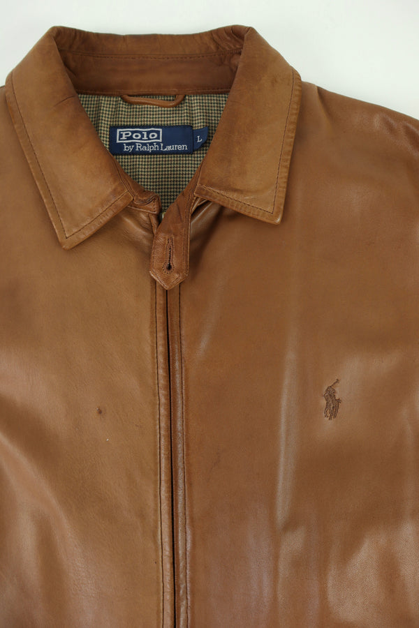 Ralph Lauren jas 100% lamsleer - L