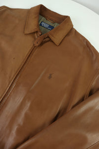Ralph Lauren jas 100% lamsleer - L