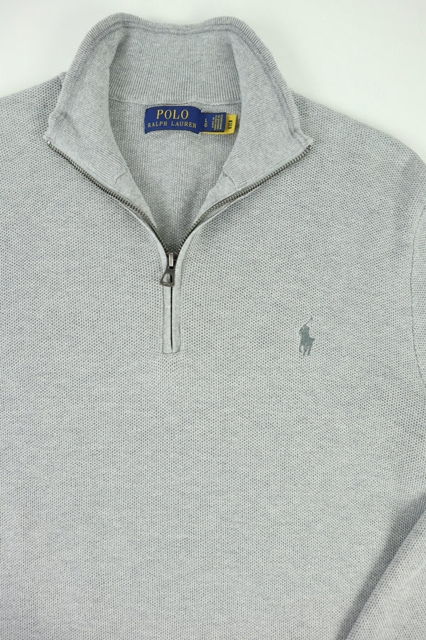 Ralph Lauren trui met kwart rits - L