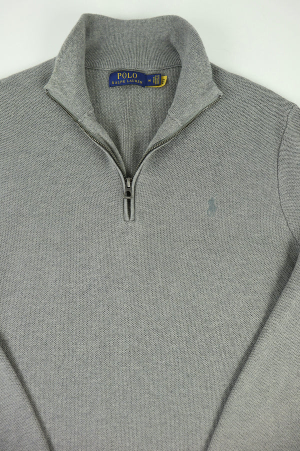 Ralph Lauren trui met kwart rits - M