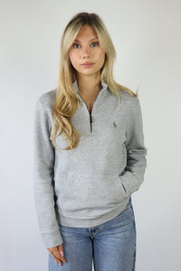 Ralph Lauren trui met kwart rits - S