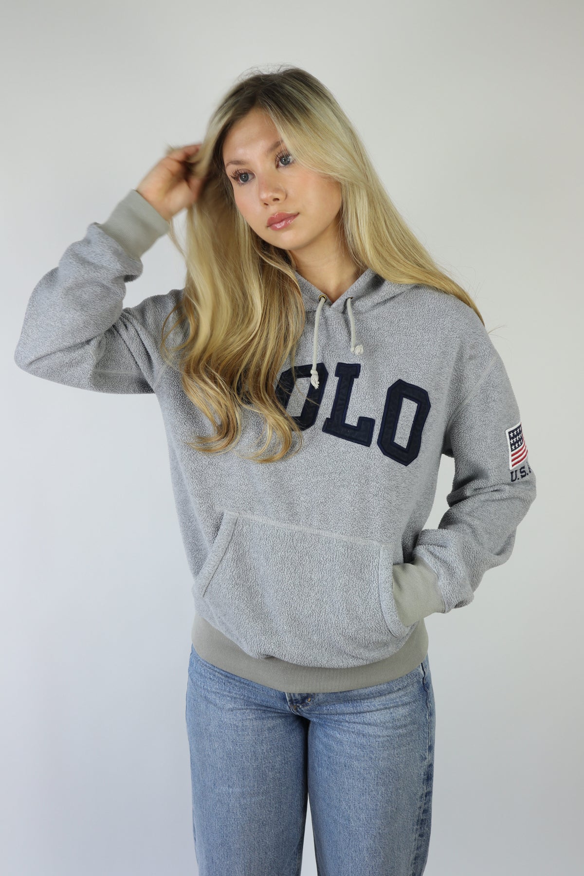 Ralph Lauren trui met capuchon - S