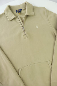 Ralph Lauren trui met kwart rits - M