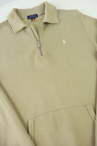 Ralph Lauren trui met kwart rits - M