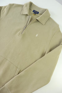 Ralph Lauren trui met kwart rits - M