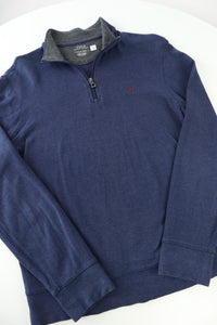 Ralph Lauren trui met kwart rits - S