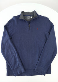 Ralph Lauren trui met kwart rits - S