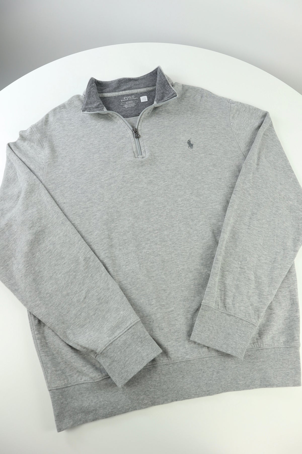 Ralph Lauren trui met kwart rits - M
