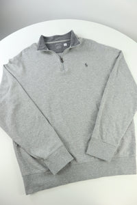 Ralph Lauren trui met kwart rits - M