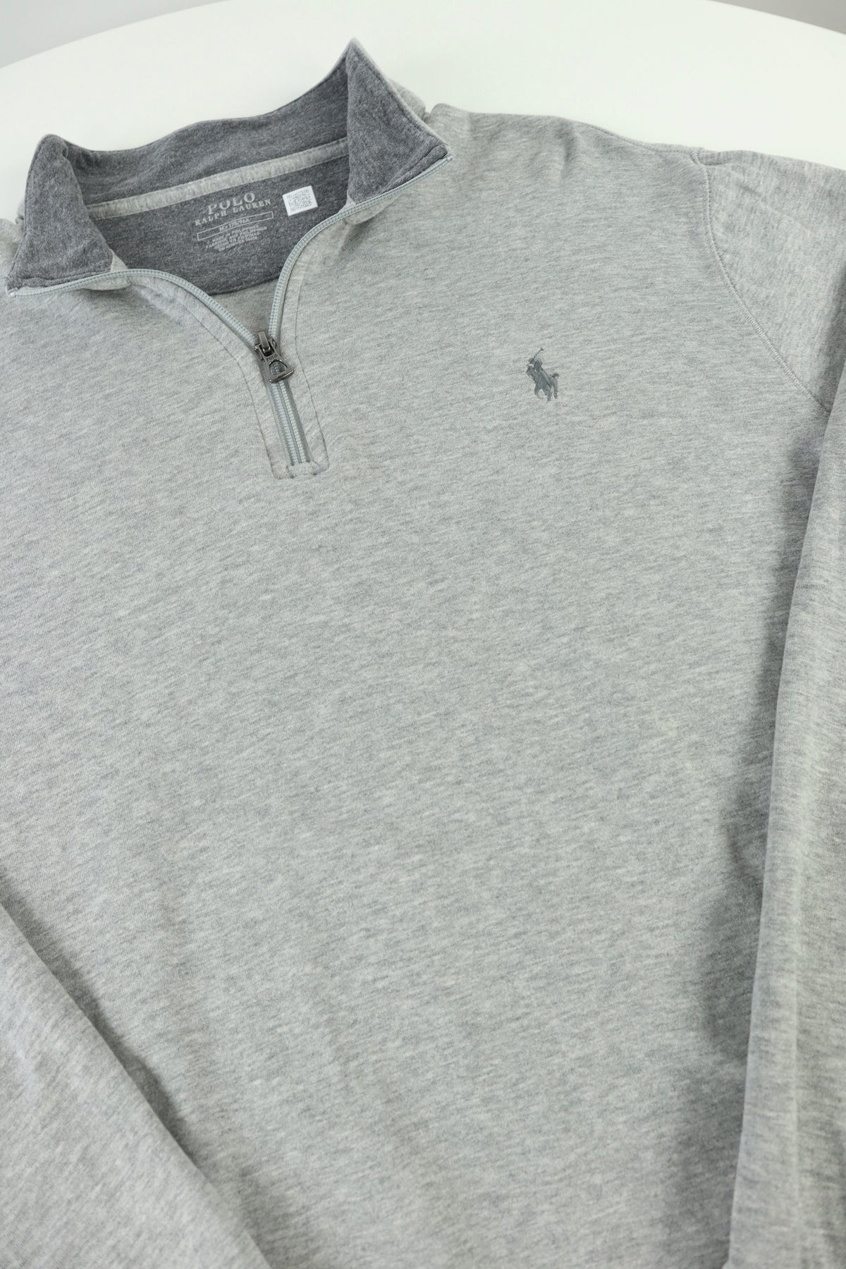 Ralph Lauren trui met kwart rits - M
