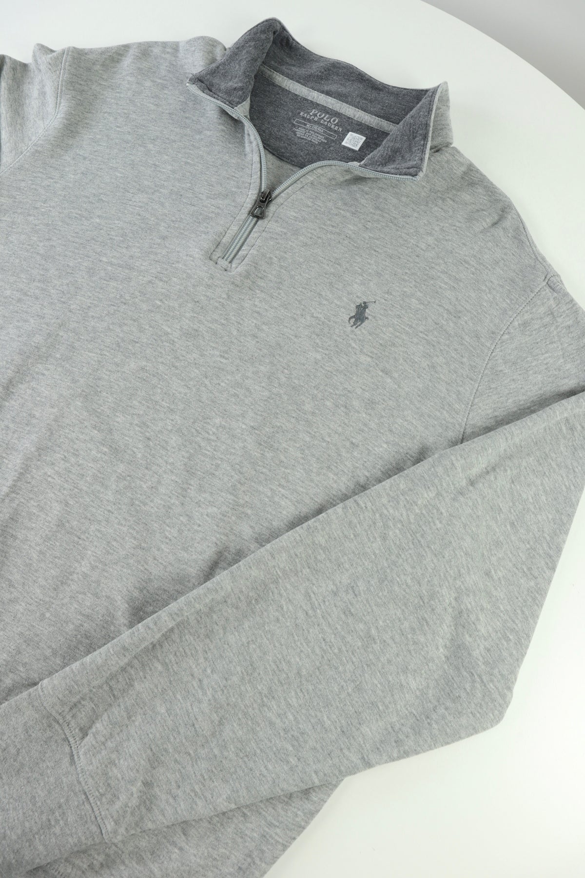 Ralph Lauren trui met kwart rits - M