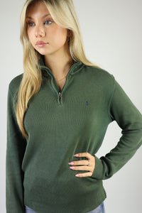 Ralph Lauren trui met kwart rits - XS