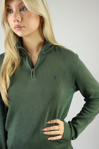 Ralph Lauren trui met kwart rits - XS