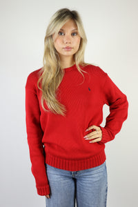 Ralph Lauren trui met ronde hals - S