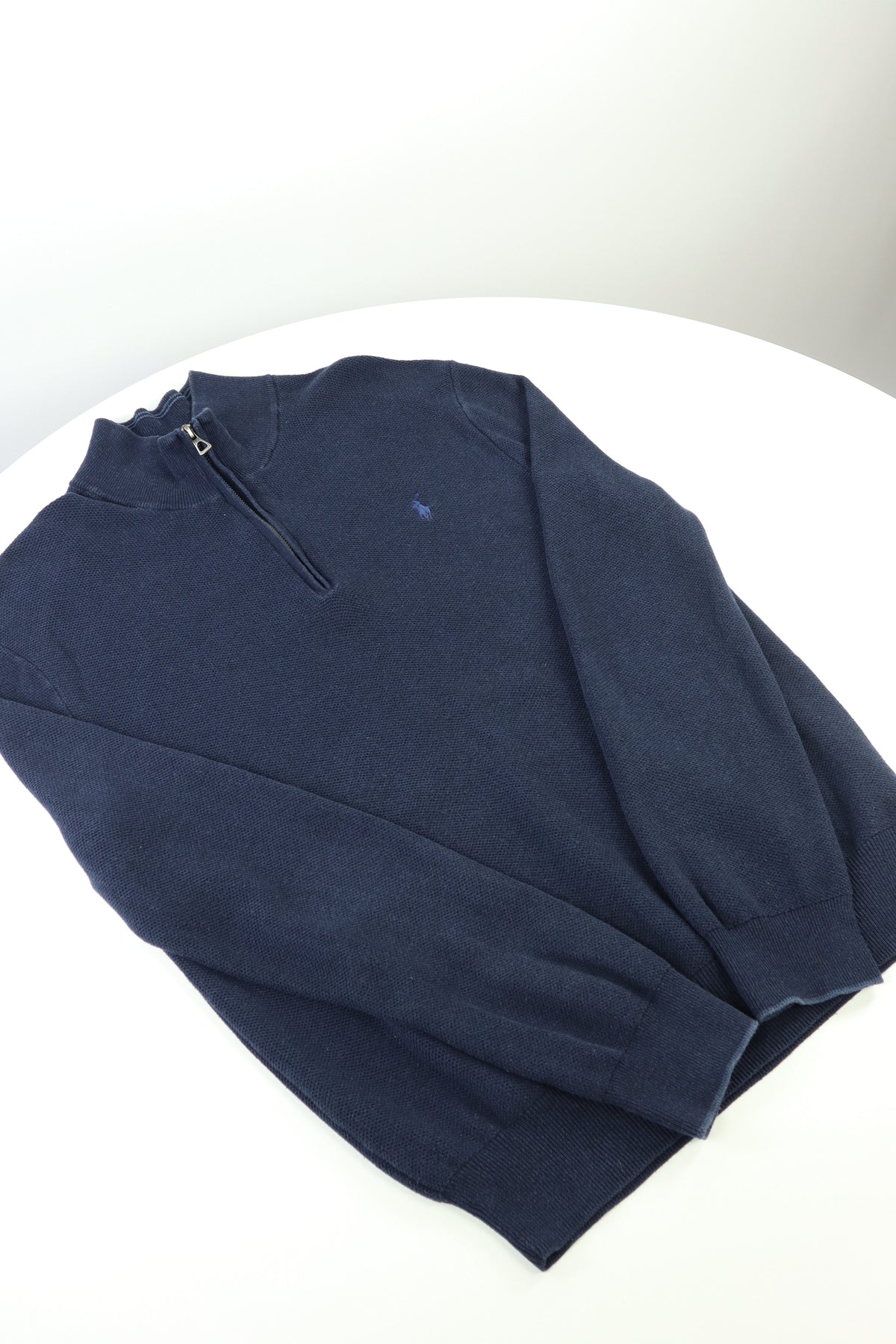 Ralph Lauren trui met kwart rits - L