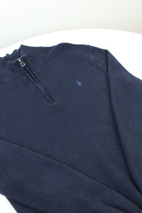 Ralph Lauren trui met kwart rits - L