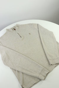 Ralph Lauren trui met kwart rits - M
