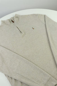Ralph Lauren trui met kwart rits - M