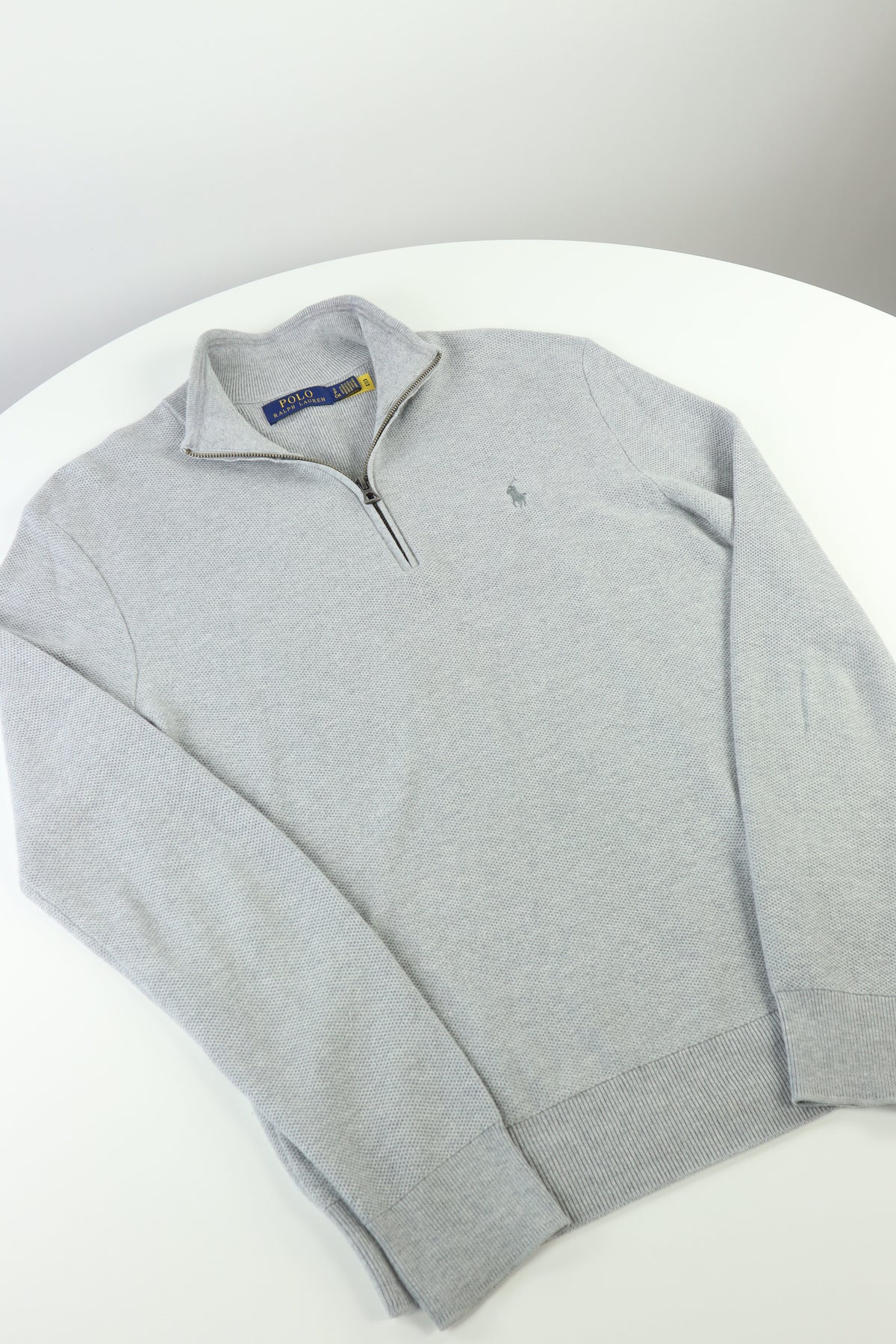 Ralph Lauren trui met kwart rits - S