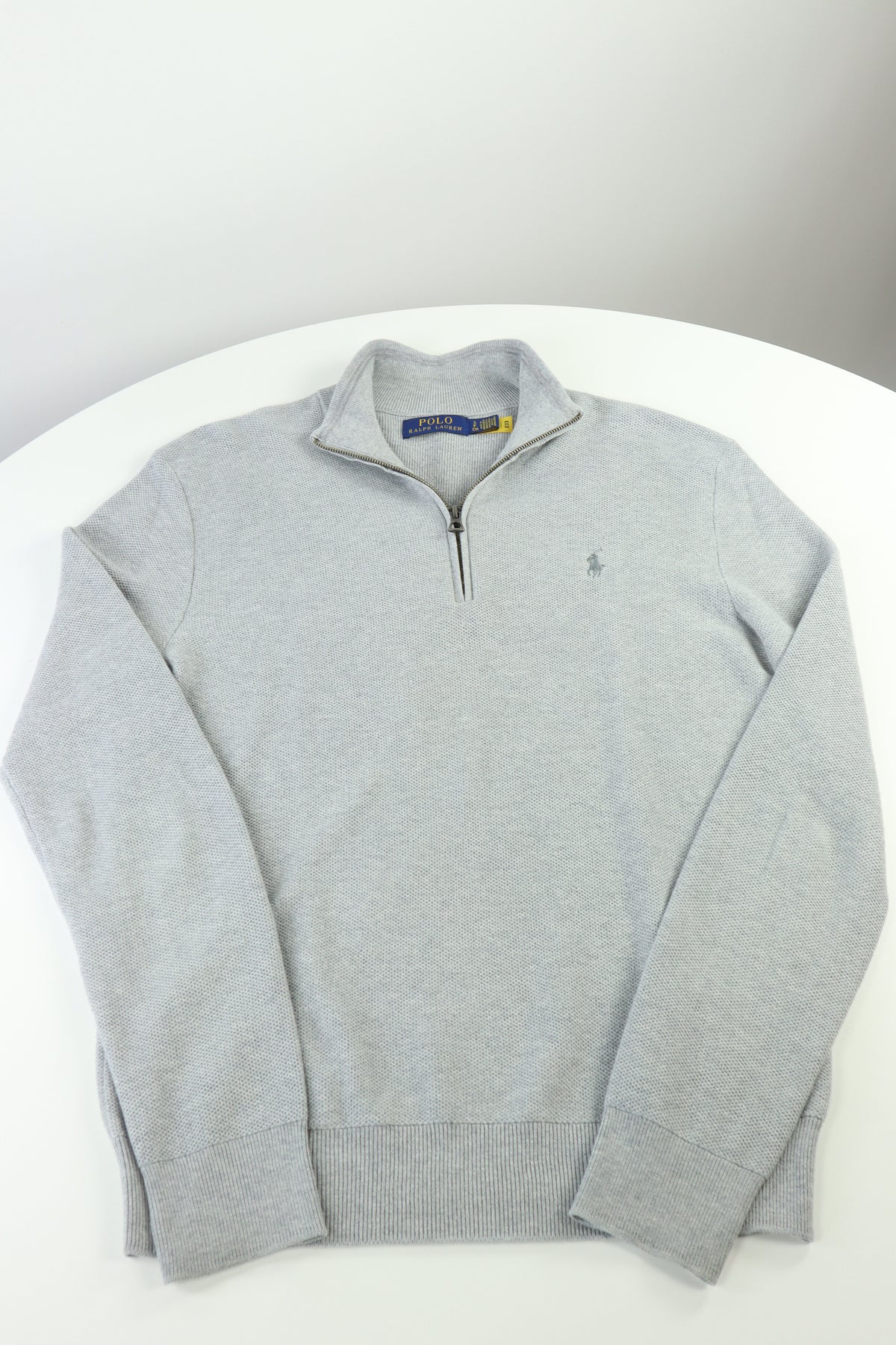 Ralph Lauren trui met kwart rits - S