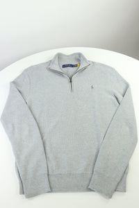 Ralph Lauren trui met kwart rits - S