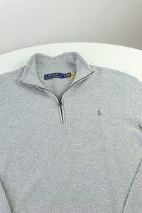 Ralph Lauren trui met kwart rits - S