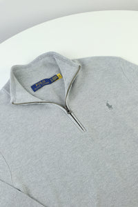 Ralph Lauren trui met kwart rits - S