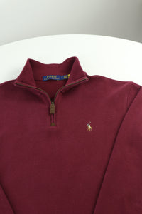 Ralph Lauren trui met kwart rits - S