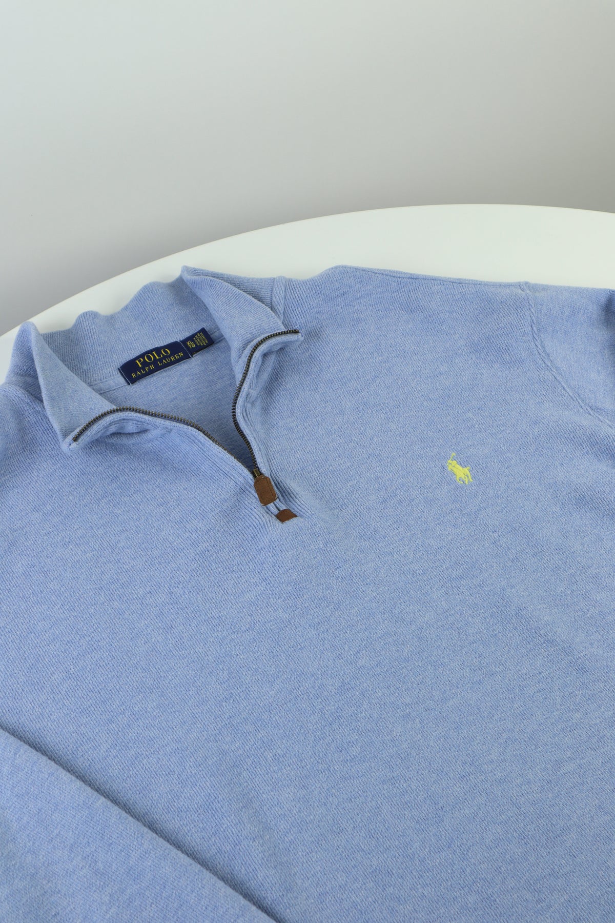 Ralph Lauren trui met kwart rits - XL
