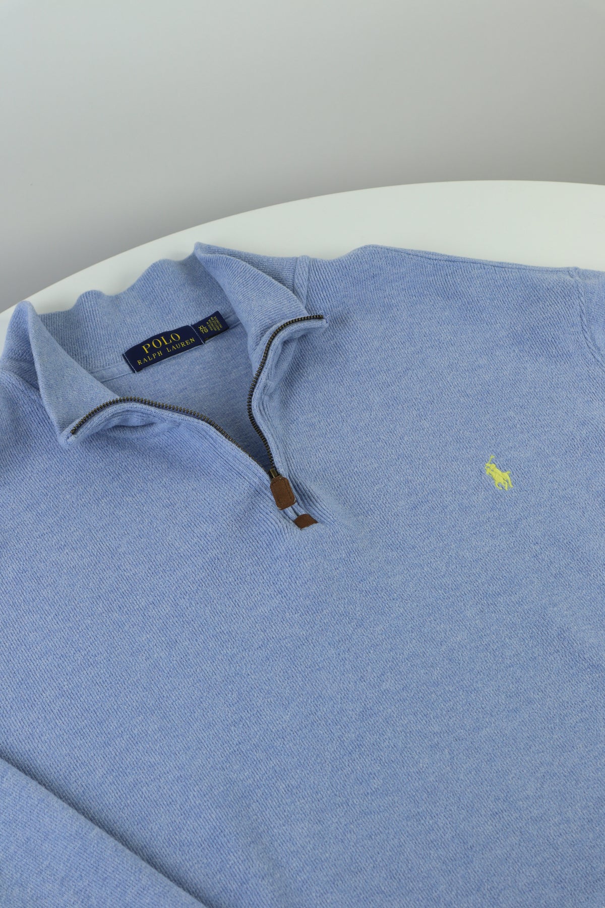 Ralph Lauren trui met kwart rits - XL
