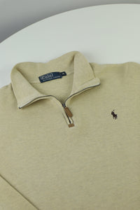 Ralph Lauren trui met kwart rits - M