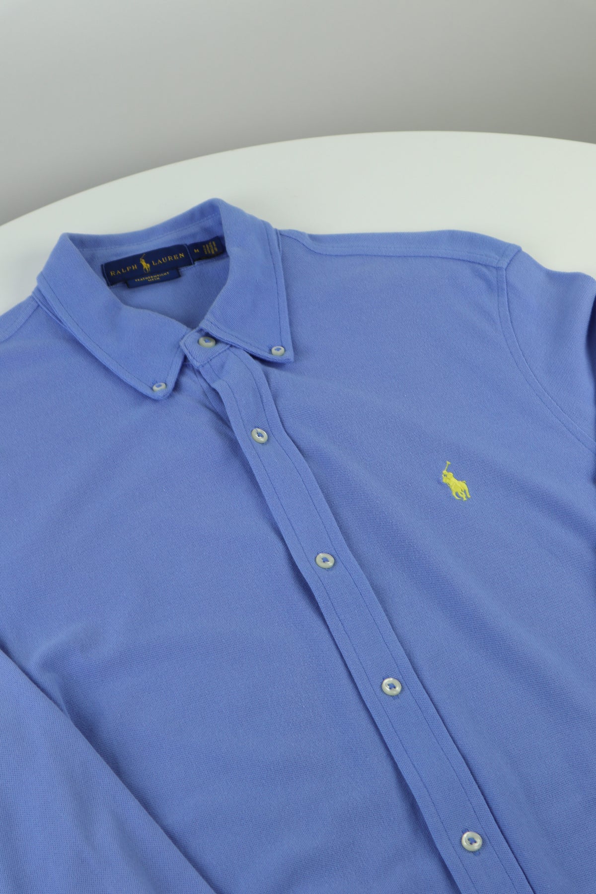 Ralph Lauren overhemd Featerweight mesh - M