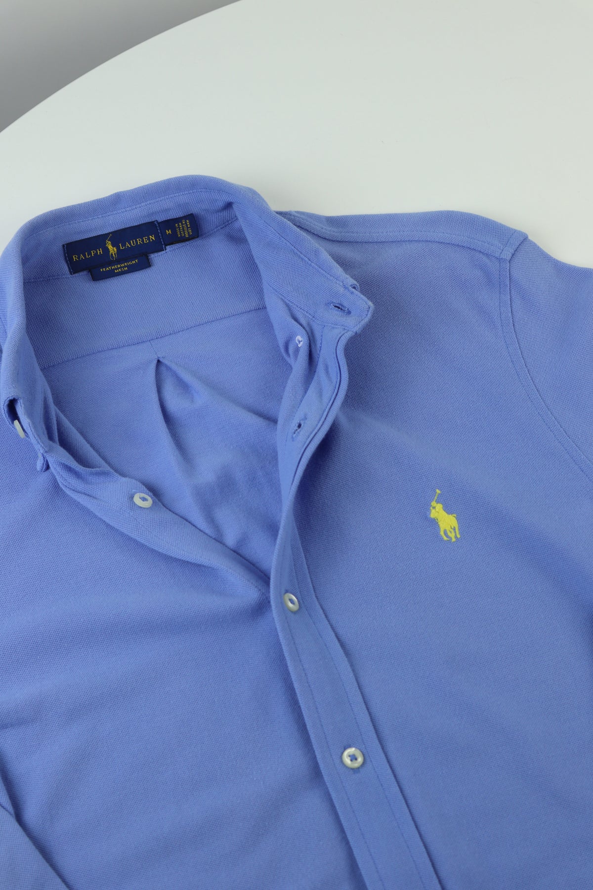 Ralph Lauren overhemd Featerweight mesh - M