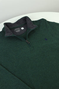 Ralph Lauren trui met kwart rits - L