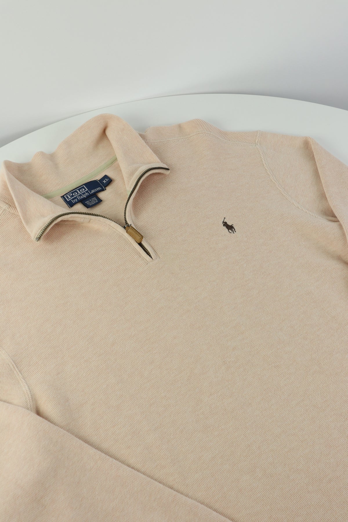 Ralph Lauren trui met kwart rits - XL