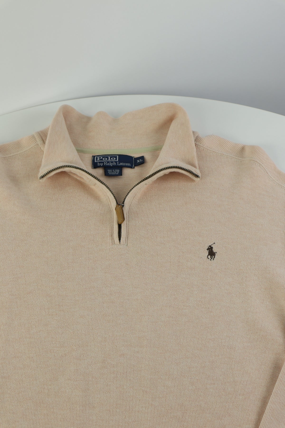 Ralph Lauren trui met kwart rits - XL