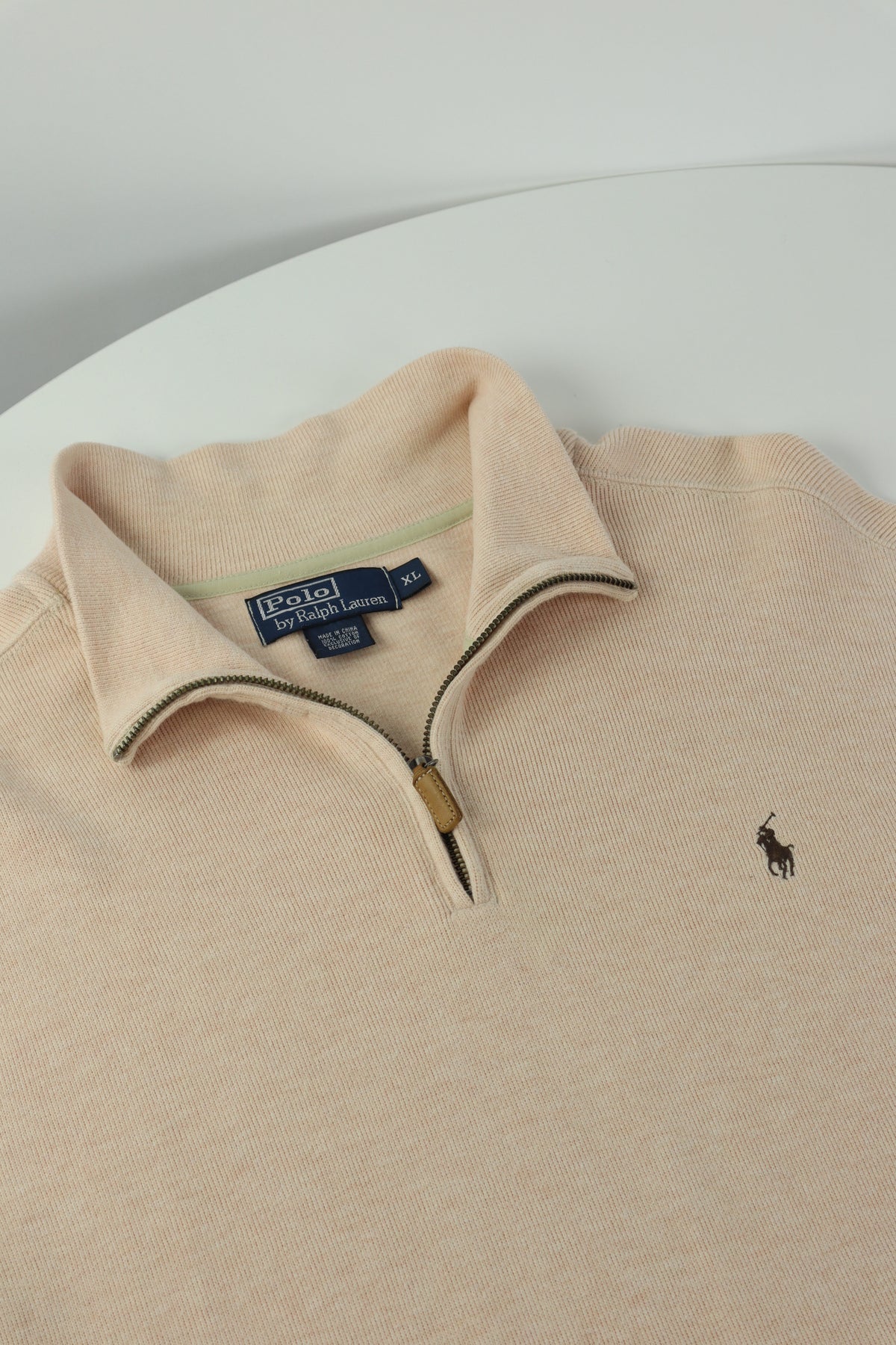 Ralph Lauren trui met kwart rits - XL