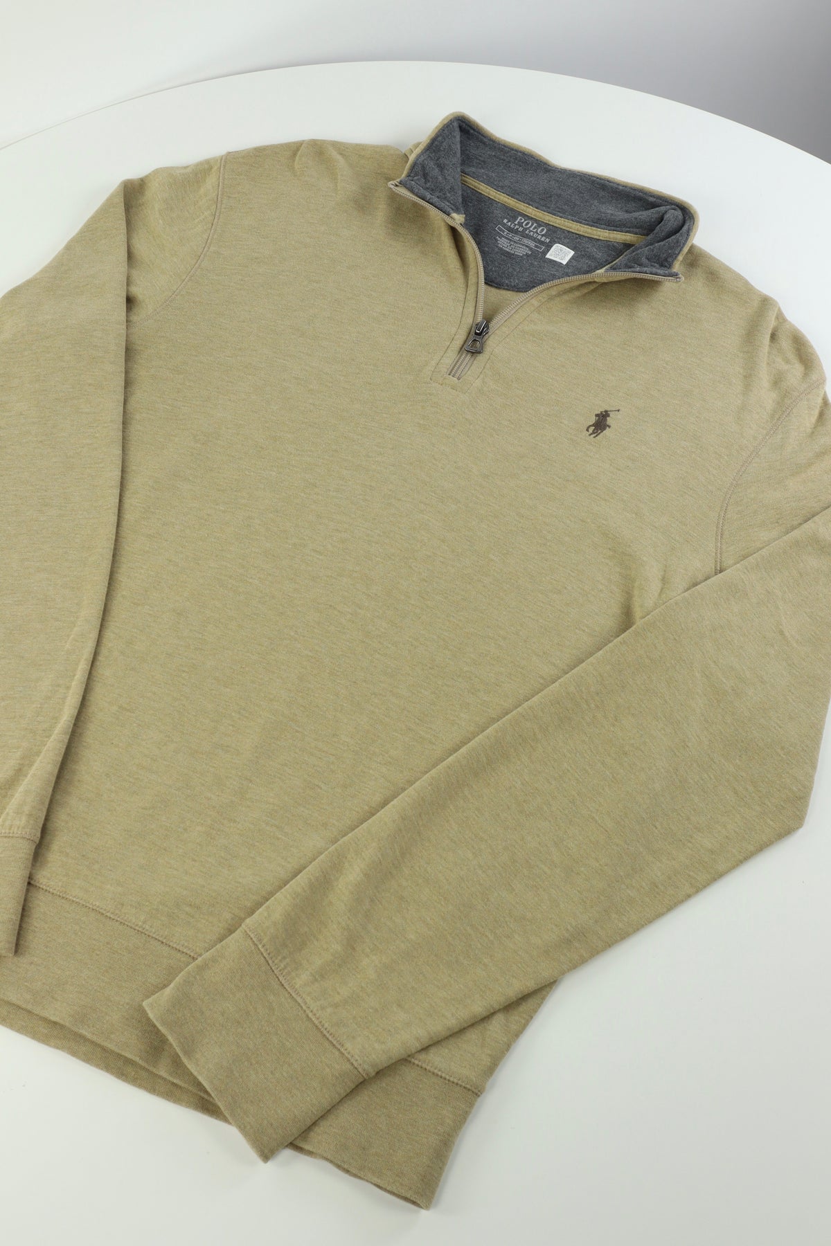 Ralph Lauren trui met kwart rits - S/M