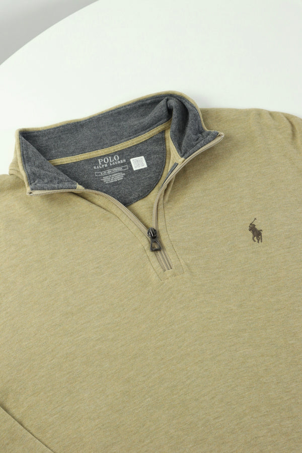 Ralph Lauren trui met kwart rits - S/M