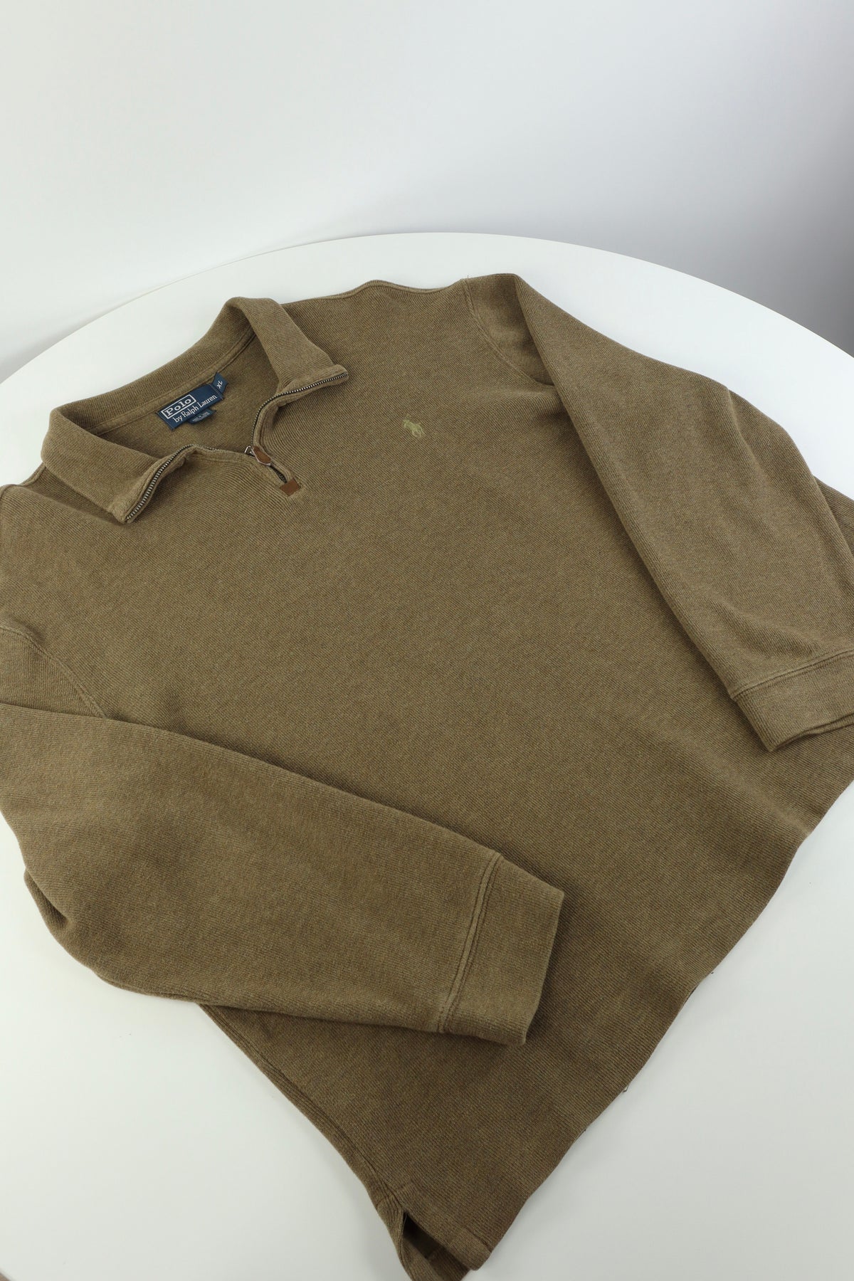 Ralph Lauren trui met kwart rits - XL