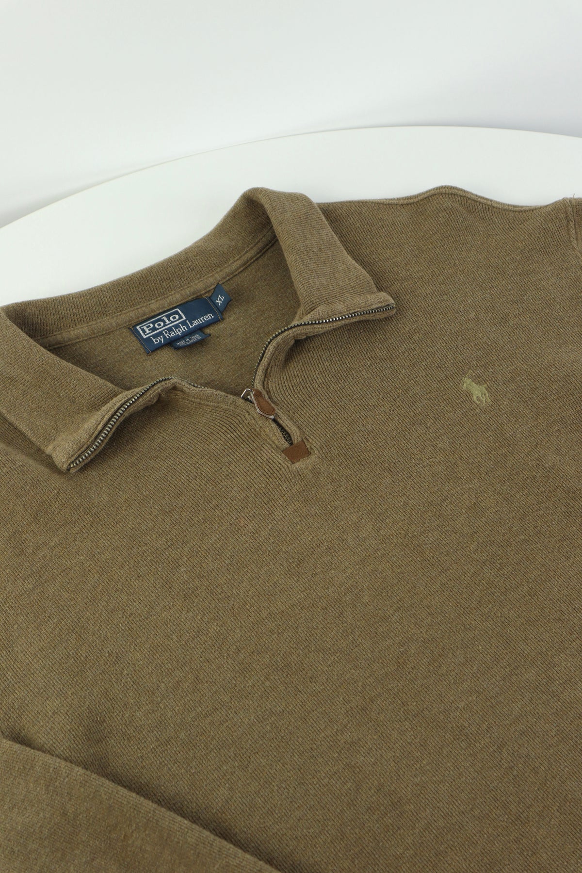 Ralph Lauren trui met kwart rits - XL