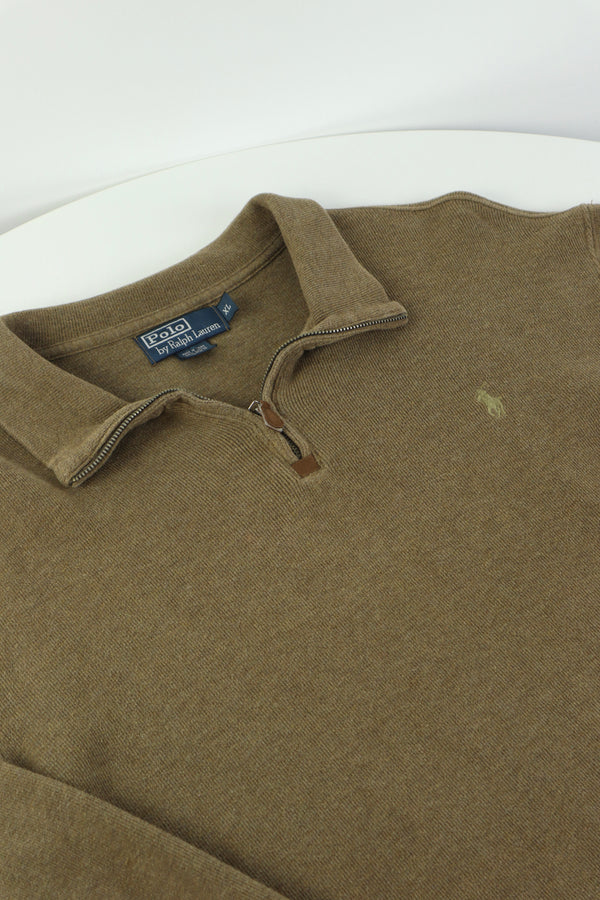 Ralph Lauren trui met kwart rits - XL