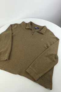 Ralph Lauren trui met kwart rits - XL