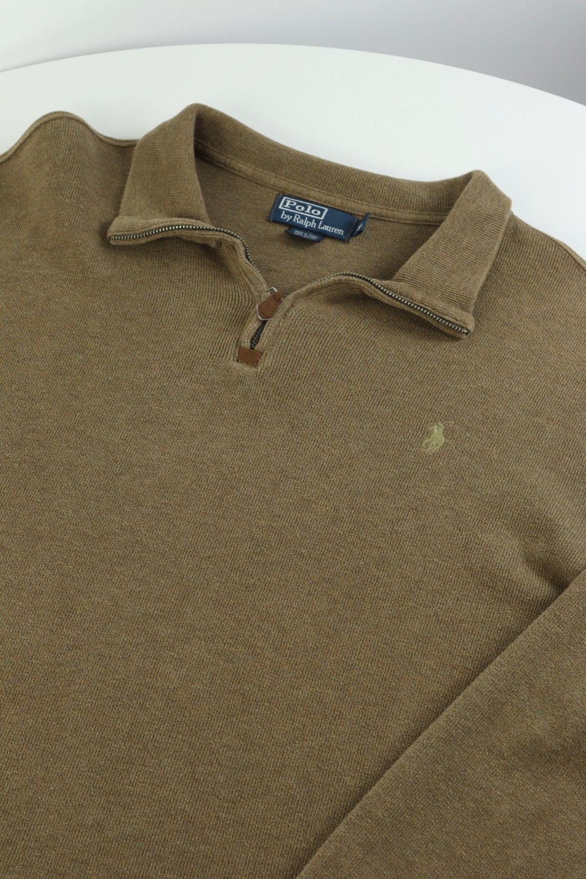 Ralph Lauren trui met kwart rits - XL
