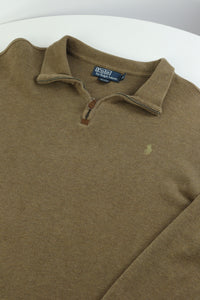Ralph Lauren trui met kwart rits - XL
