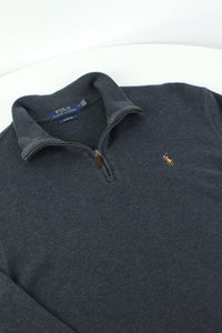 Ralph Lauren trui met kwart rits - M