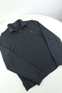 Ralph Lauren trui met kwart rits - M