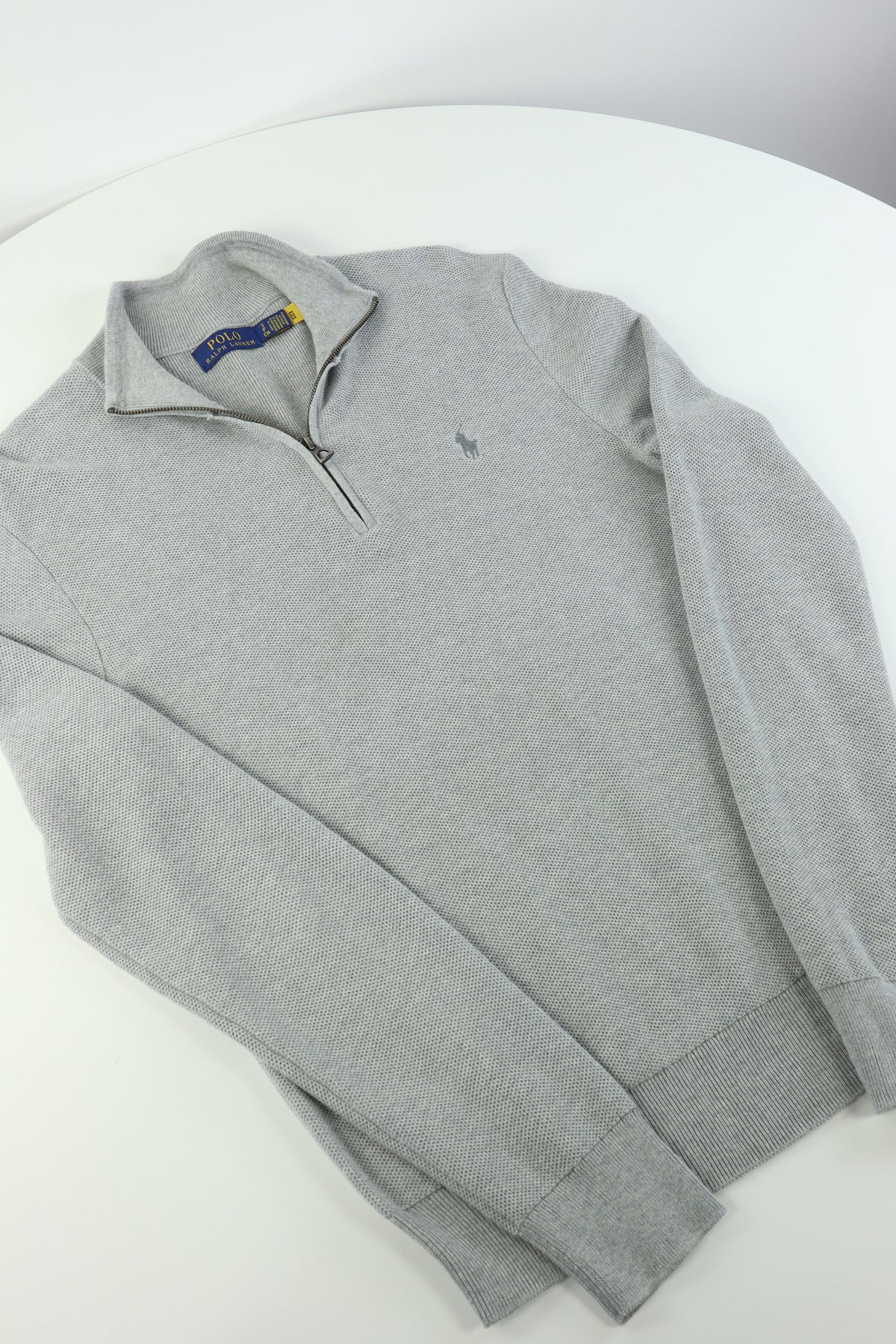 Ralph Lauren trui met kwart rits - S