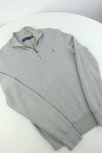 Ralph Lauren trui met kwart rits - S